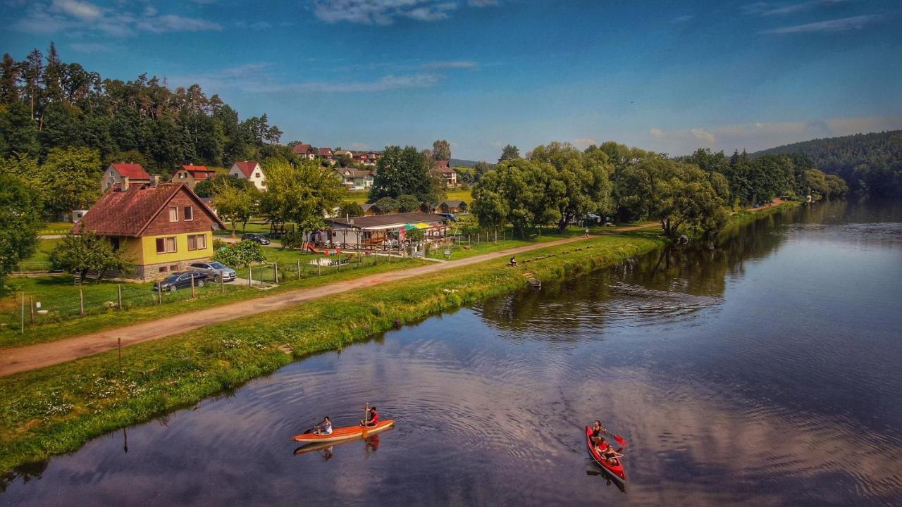 Hotel Camping Prima Týn nad Vltavou Exterior foto